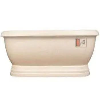 Polished, Marble Bath Tub