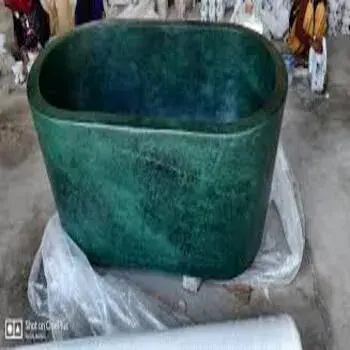 Marble Bath Tub, green Texture