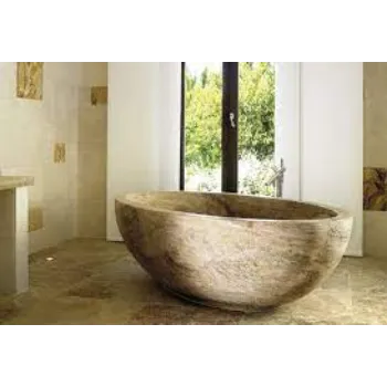Marble Bath Tub  Printed  Color 