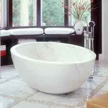 Round Shape, Marble Bath Tub