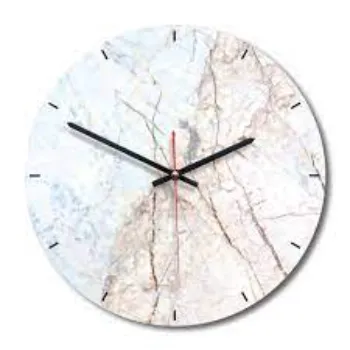  White Marble Clock