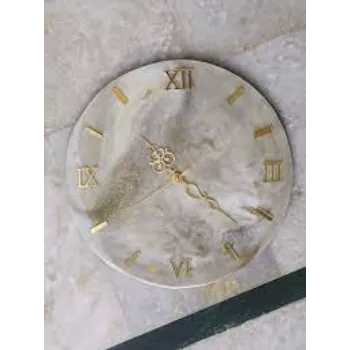 Resign Marble Clock 