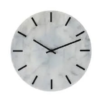  White Marble Clock