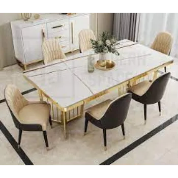 Durable Marble Dining Table