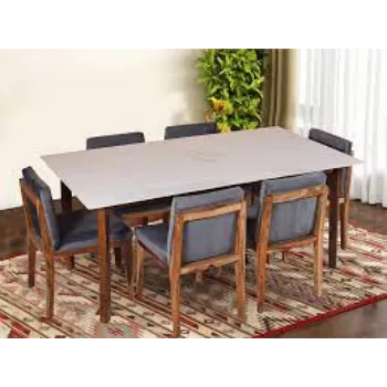 Easy To Place Marble Dining Table