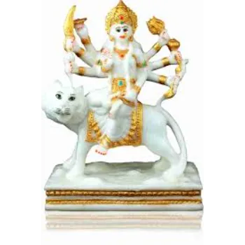 Marble durga Maa Statue