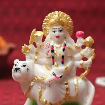  Patnaik Gold Plated Durga Maa Statue