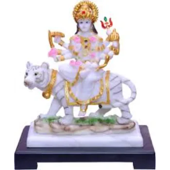  Vaah Marble Look Maa Durga Statue