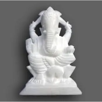  White Marble Ganesha Statue