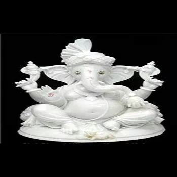 White Marble ganesha Statue