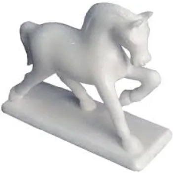  White Marble Horse Statue