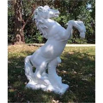 Royal Marble Horse Statue 