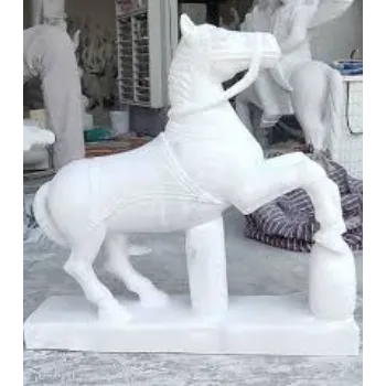  White Marble Horse Statue