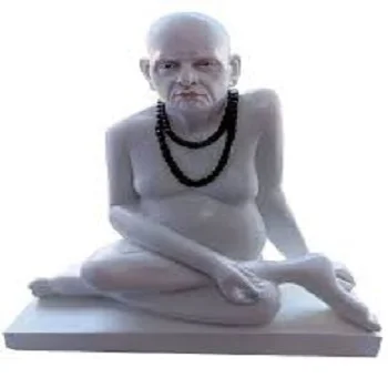  White Marble Baba Statue