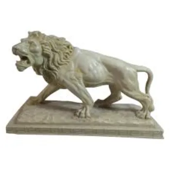  A Santini Lion Statue