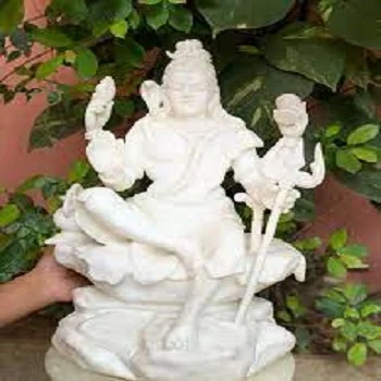  White Marble Shiva Statue