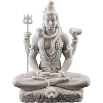  White Marble Shiva Statue