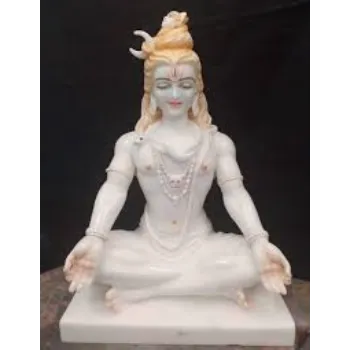  White Marble Shiva Statue