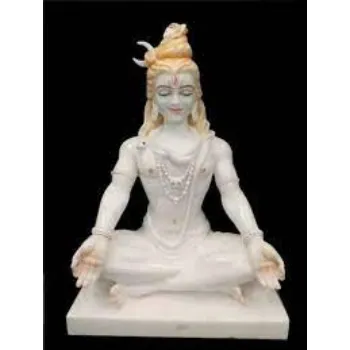  White Marble Shiva Statue