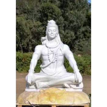  White Marble Shiva Statue