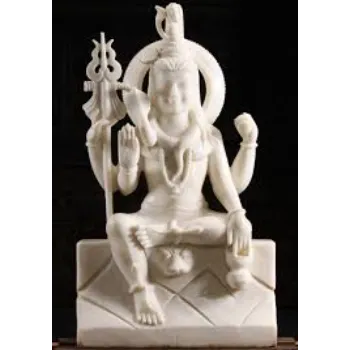  White Marble Shiva Statue