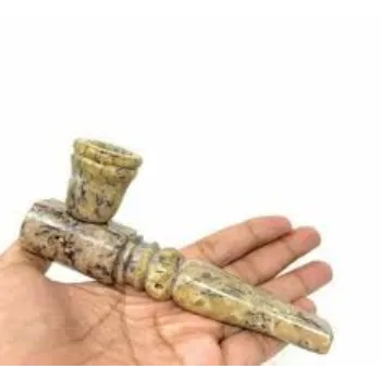 Polished Marble Smoking Pipe