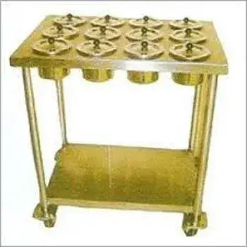 Square Masala Trolley