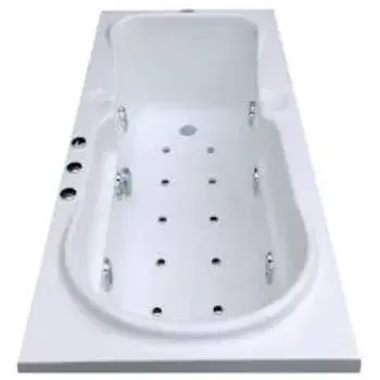 White, Massage Bath Tub
