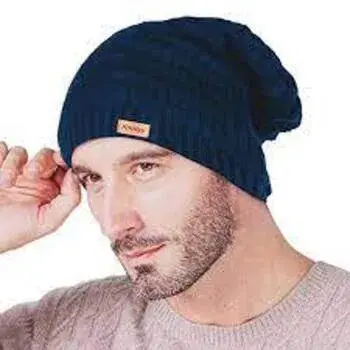 Long Tail Men Wollen Cap
