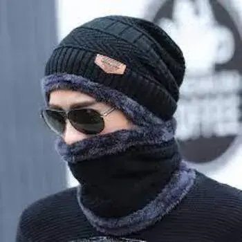 Mens Winter Woolen Cap