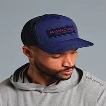 Alluring Cotton Blue Designer Apparel Cap