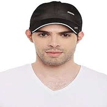 Radiant Black Designer Apparel Cap