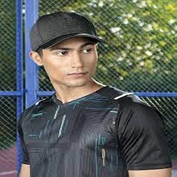 Stylish Cotton Black Unisex Cap