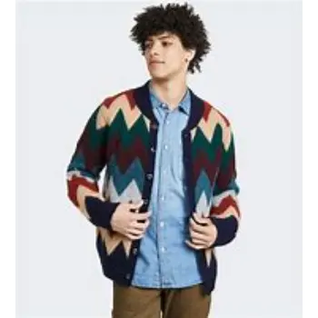 Seamless Finish Men Cardigan