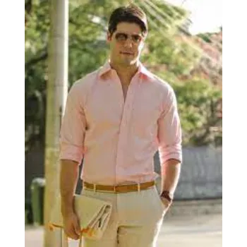 Peach Color Half Sleeves Shirts