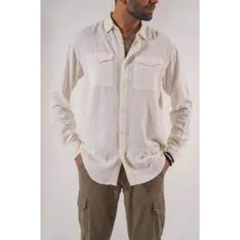 Men White Cotton Shirts