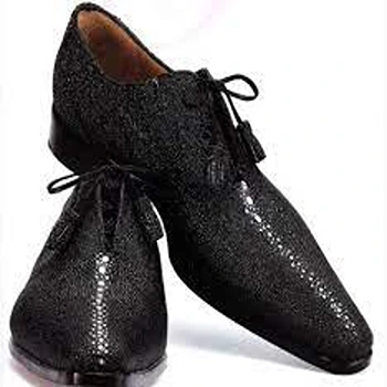 Exquisite Black Formal Shoes for Men