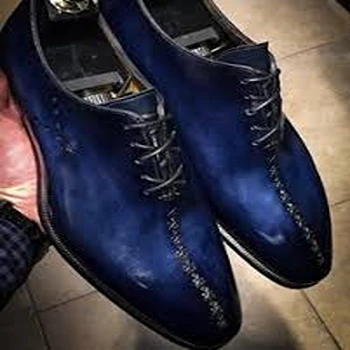 Dashing Blue Formal Shoes For Men