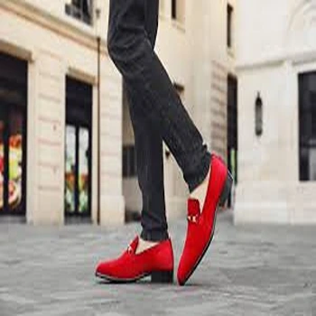 Attractive Classy Red Formal Shoes For Men