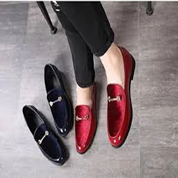 Trendsetting Red Party Wear Shoes For Men