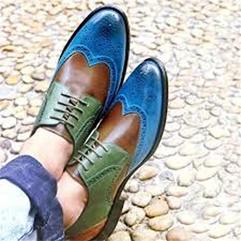 Alluring Multicolor Leather Shoes