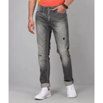 Stitched Designer Mens Jeans