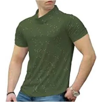 Green Printed T Shirt