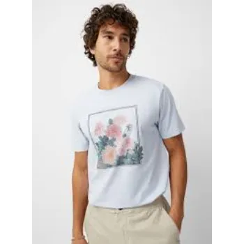Men Anti Shrink Printed T-Shirts