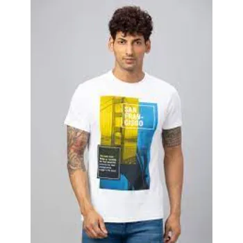 Printed Men Cotton T Shirts