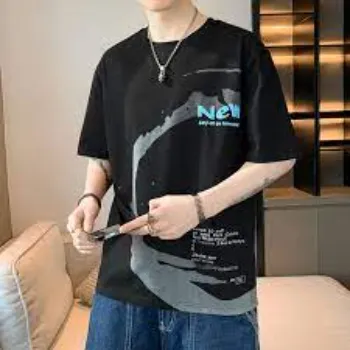 Men Printed Baggy T-Shirts