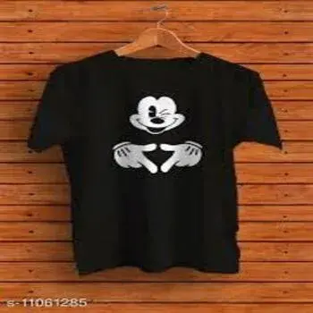 Men Mickey Print T-Shirt