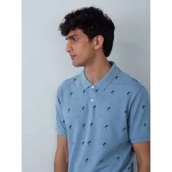 Men Printed Collar T Shirts