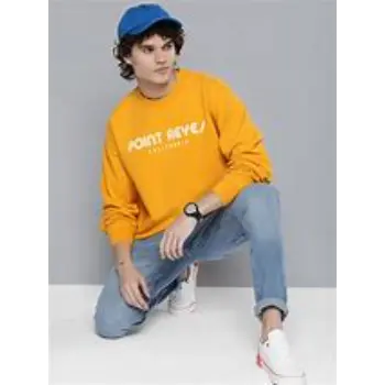 Fancy Men Round Neck Sweatshirt