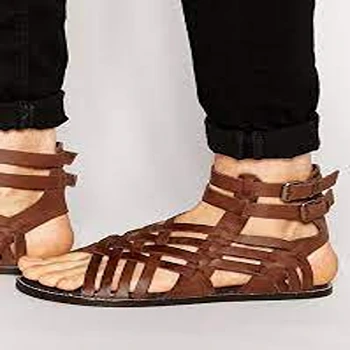 Prime Brown Casual Strap Sandal For Men 